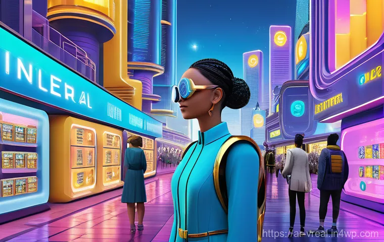 메타버스 플랫폼 개발을 위한 성공 사례 분석 - **Vibrant Metaverse Community Gathering:** A wide shot of a bustling, futuristic metaverse plaza at ... 메타버스 플랫폼 개발을 위한 성공 사례 분석 - **Vibrant Metaverse Community Gathering:** A wide shot of a bustling, futuristic metaverse plaza at ...