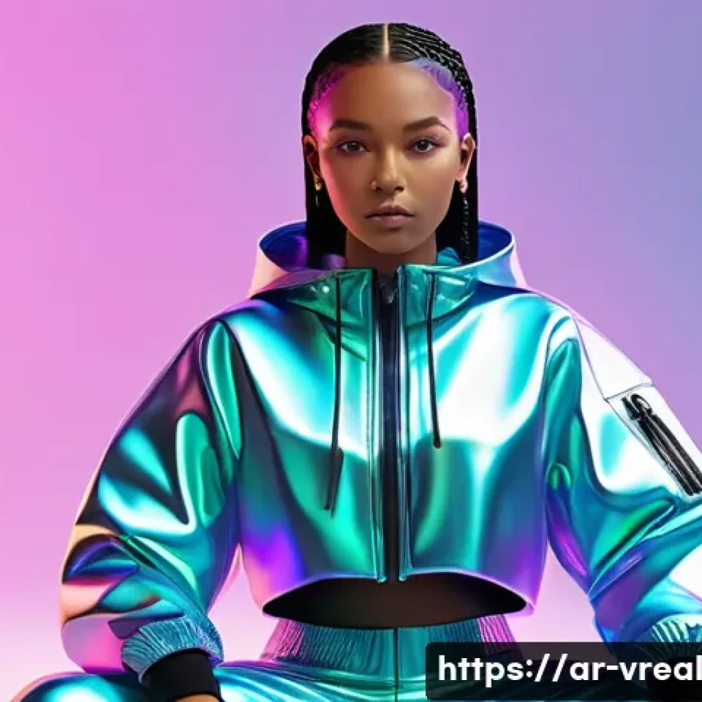 메타버스 플랫폼에서의 사용자 맞춤형 경험 제공 전략 - **Prompt:** A vibrant, futuristic digital portrait of a young individual's highly personalized avata...
